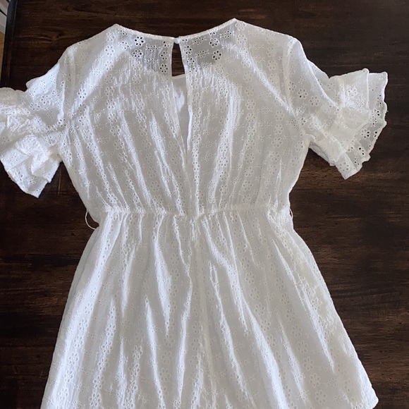 SHEIN layered ruffled romper. - Picture 8 of 9